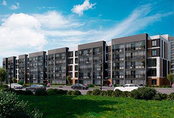 3-к. квартира, 62,6 м², 1/5 эт.