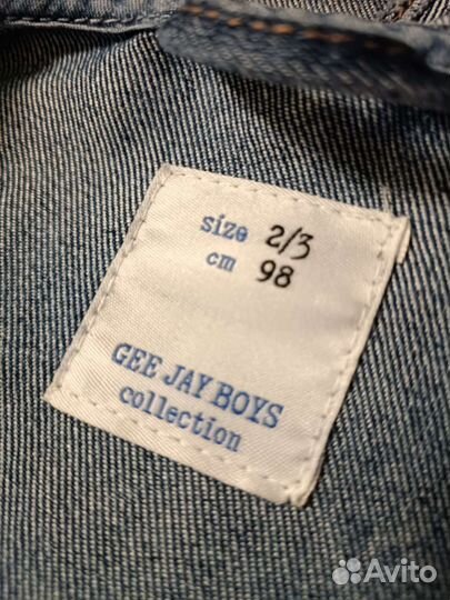 Джинсовка для мальчика 98