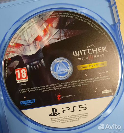 Ведьмак 3 Дикая Охота PS5