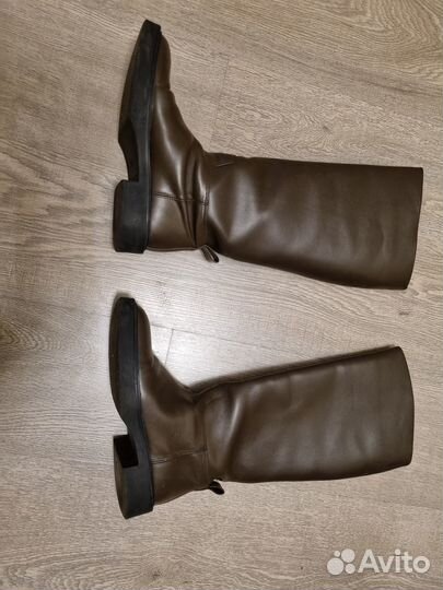 Сапоги женские натуральная кожа 37