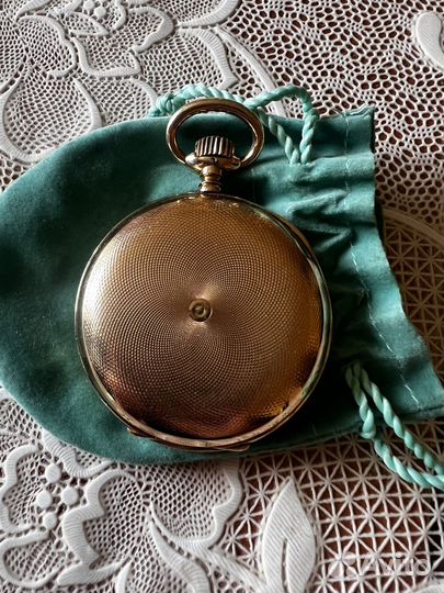 Карманные часы Longines grand prix 14K