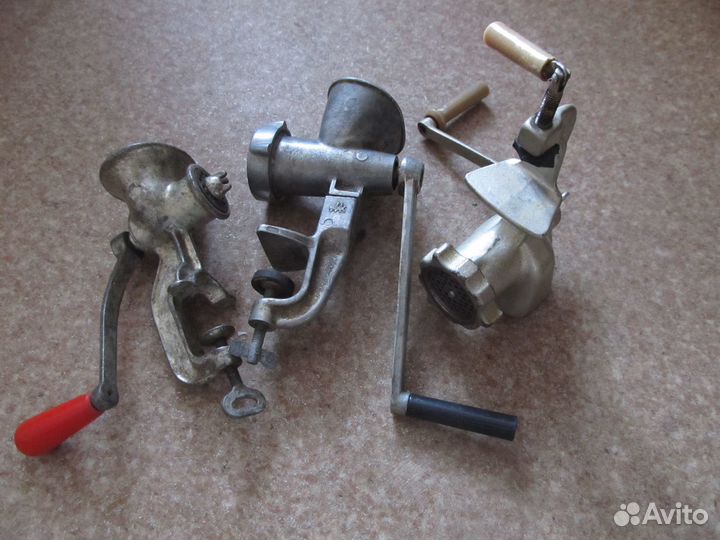 Мясорубки ручные механические