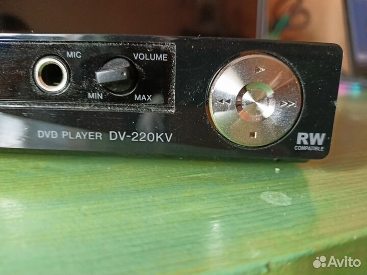 Dvd плеер с usb pioneer dv-220kv-k