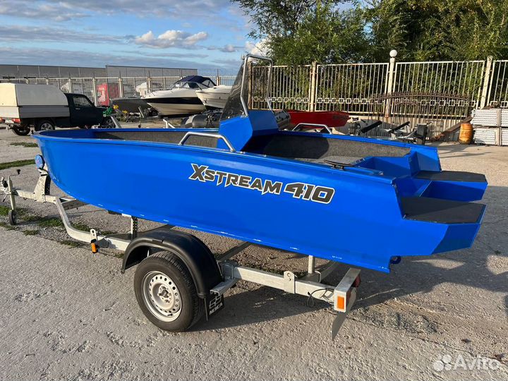 Алюминиевая моторная лодка Xstream 420/400