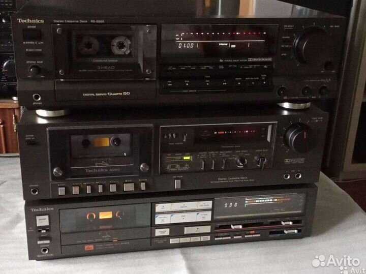 Technics дека кассетная