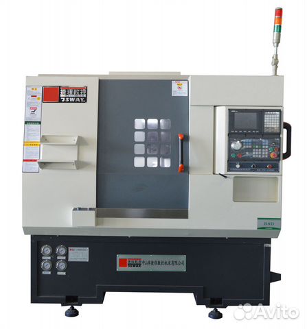 Токарный станок на наклонной станине с чпу B8D
