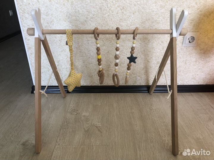 Мобильный (стойка) деревянная graspy с подвесами