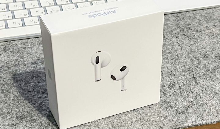 Новые apple airpods 3