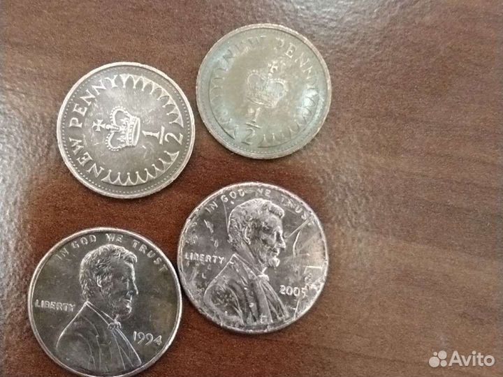 Иностранные монеты на обмен