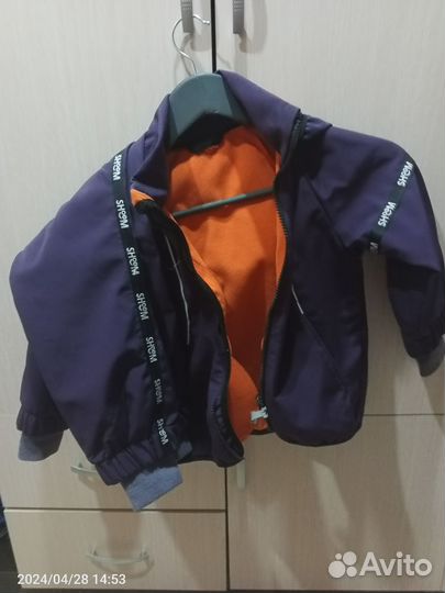 Костюм softshell для девочки 104