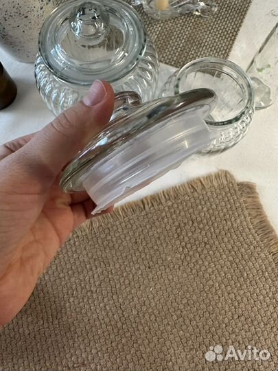 Банка красивая для хранения сыпучих/печенья/конфет