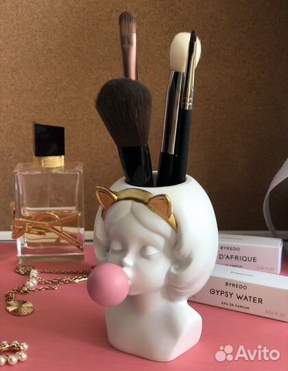 Подставка для кистей / кашпо / ваза декор