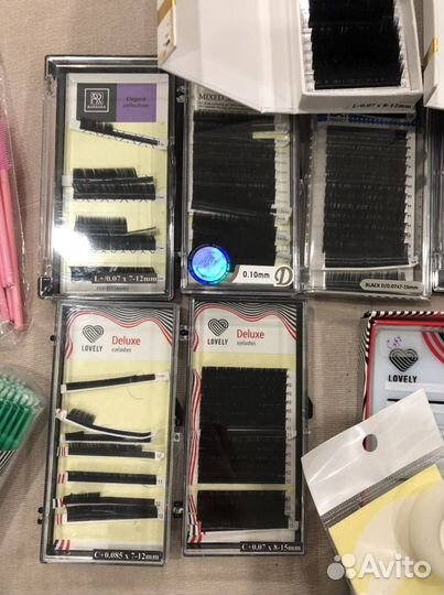 Материалы ресницы для наращивания