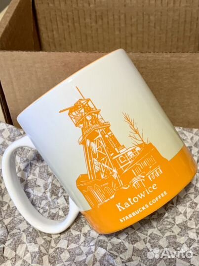 Кружка Katowice Starbucks большая