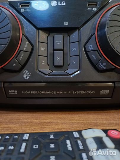 Музыкальный центр lg ck 43 Bluetooth