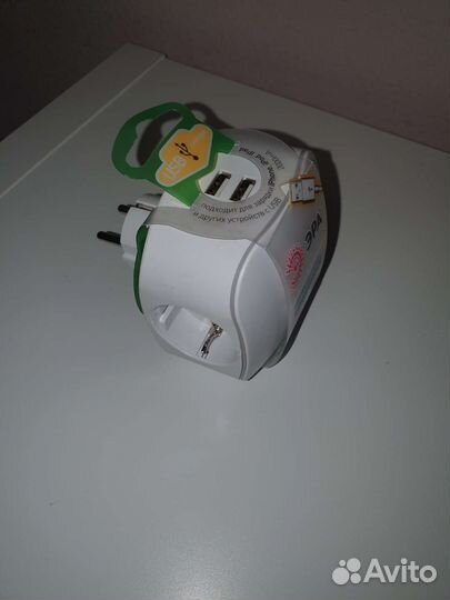 Переходник сетевой эра SP-3e-USB-2A