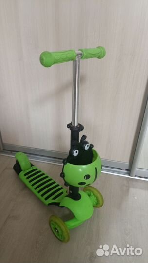 Самокат детский трехколесный