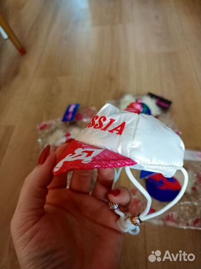 Патриотические шапочки для маленьких собак