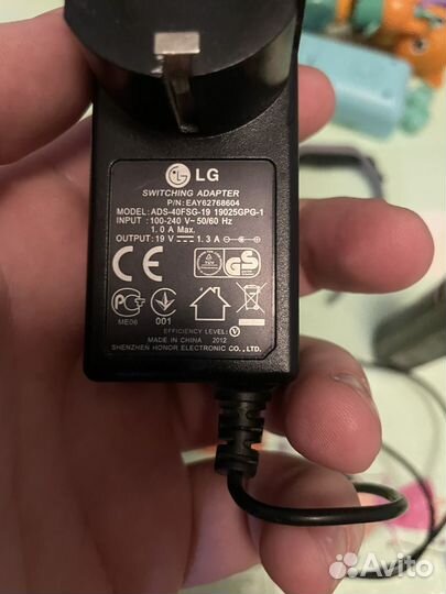 Блок питания монитора лджи