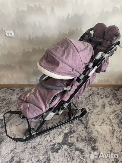 Санки коляска Ника 7-8K