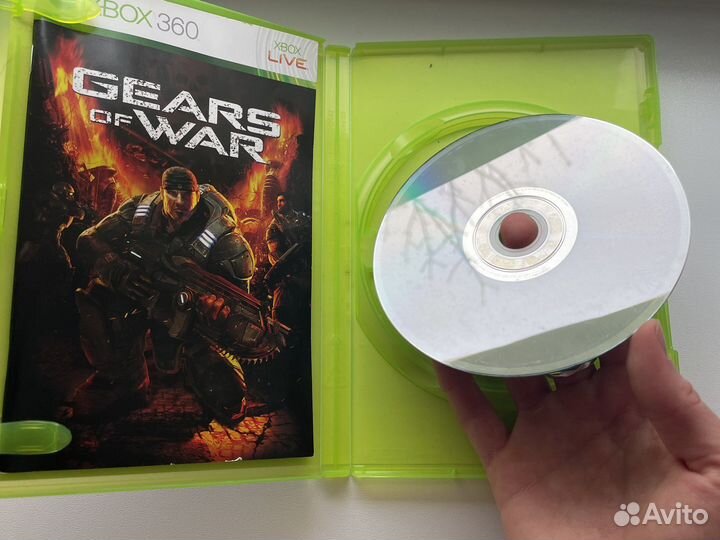 Диски на xbox 360 Gears of War Лицензия