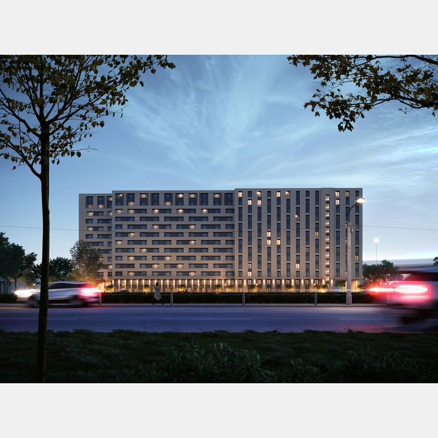 1-к. апартаменты, 22,6 м², 5/13 эт.