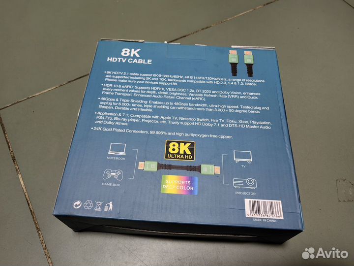 Кабель hdmi 2,1 8K 20Метров