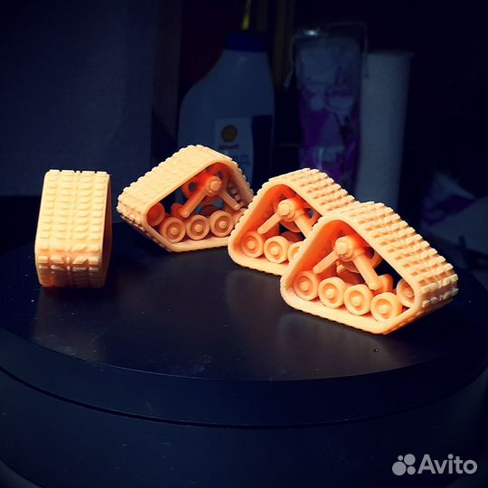 Траки гусеничные для сборных моделей авто