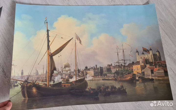 Постеры картины с морским пейзажем