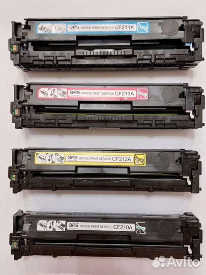 Картридж CF211A, CF212A, CF213A
