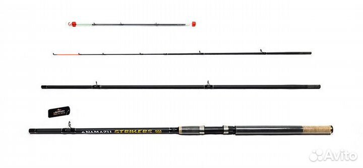 Удилище фидерное 3,6 м, тест до 150 гр namazu stri