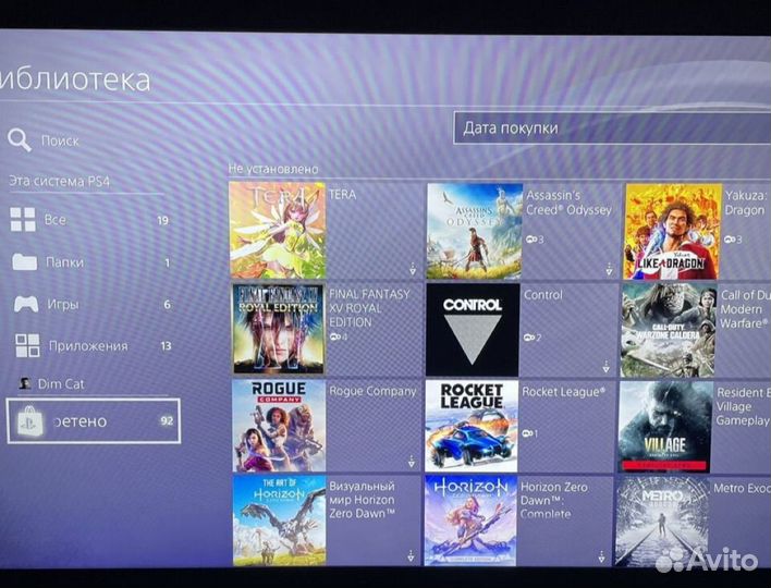 Игры ps4