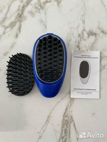 Расчёска массажная светодиодная для роста волос