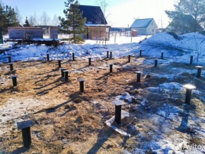 Свайный фундамент