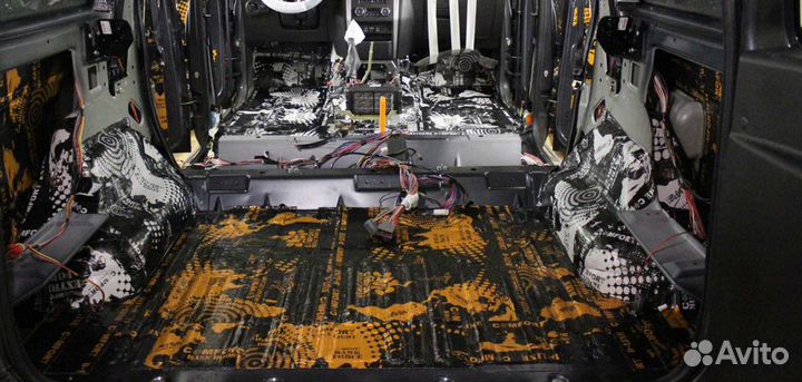 Шумоизоляция авто