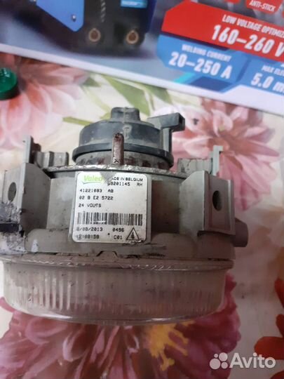 Противотуманная фара iveco stralis