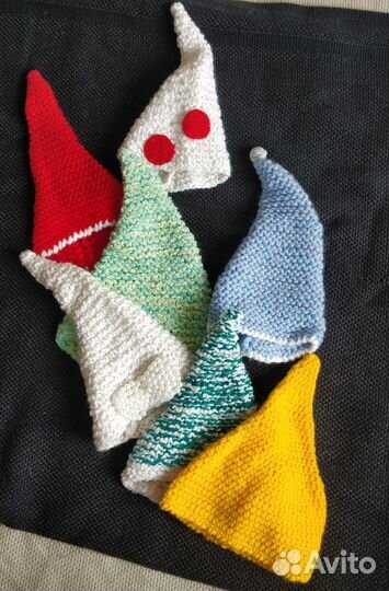 Колпачки для фотосессии новорожденных