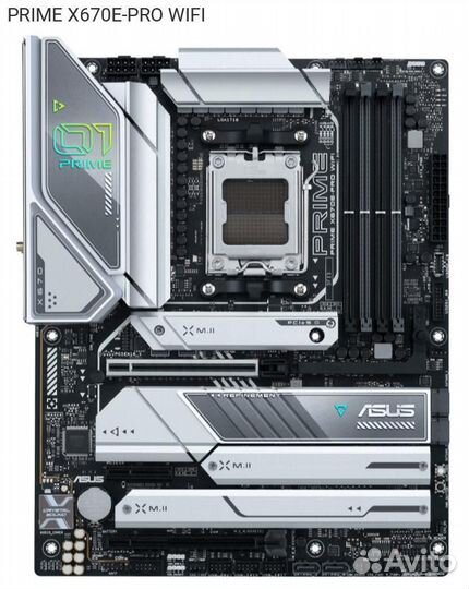 Материнская плата Asus prime X670E-PRO wifi ATX AM