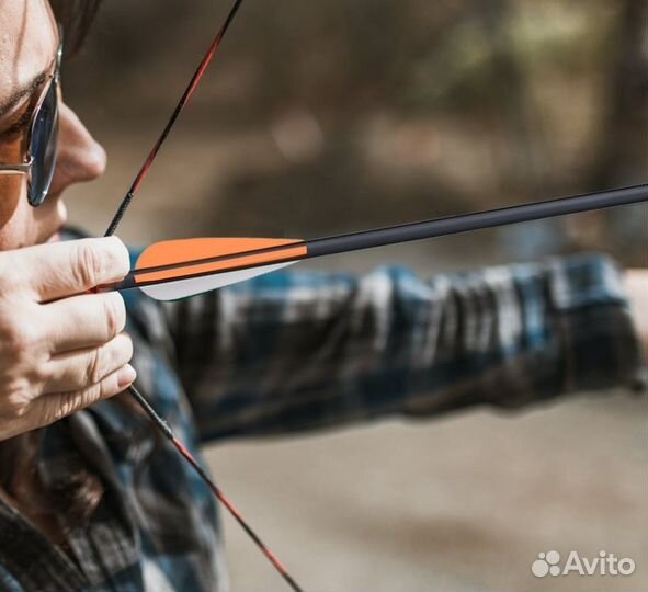 Лук для стрельбы рекурсивный 18кг+6 стрел