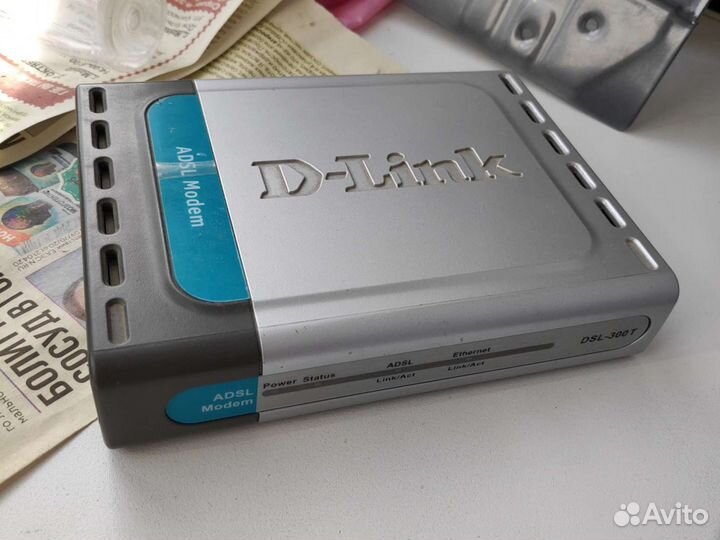 Модем adsl2 D-Link DSL-300T A3