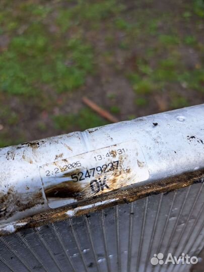 Радиатор печки astra viva