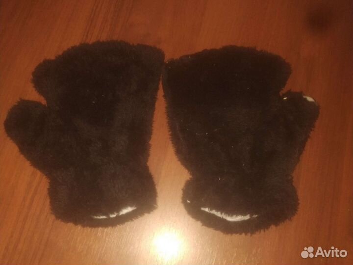 Перчатки с кошачьей лапкой