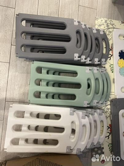 Складной Детский игровой манеж из модулей