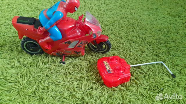 Машинка человек паук р/у