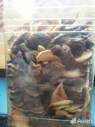 Сушеные яблоки