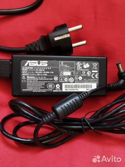 Блок питания для ноутбука asus 19v 3.42A