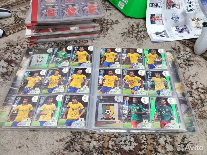 Футбольные карточки panini brazil 2014, euro 2012