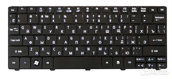 Клавиатура для нетбука Acer Aspire One 521, 532H