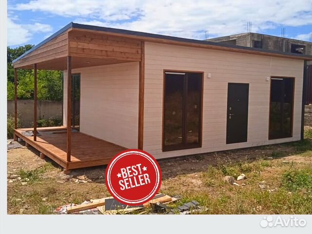 Каркасный дом в Геленджике кровля