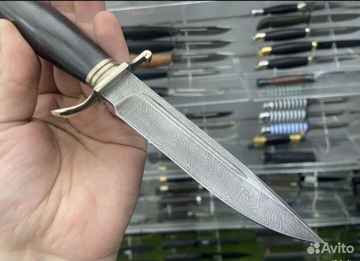 Нож финка нквд дамаск